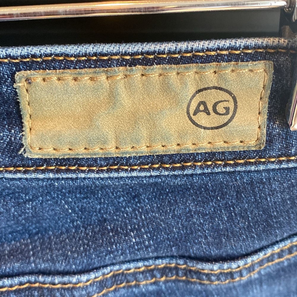 AG ADRIANO GOLDSCHMIED The Stevie Ankle Slim Straight Ankle Size 27 - Picture 6 of 10